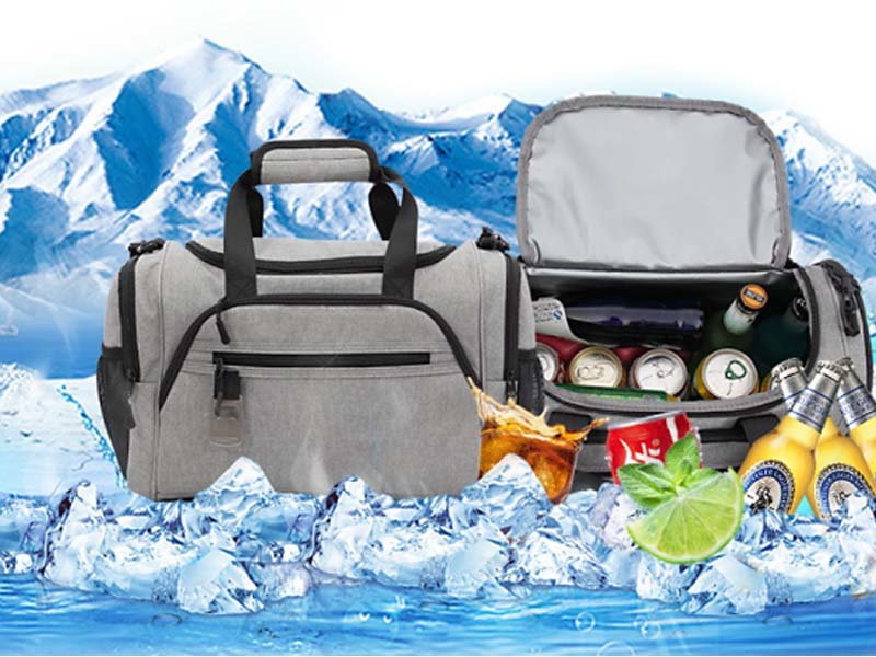 Multiple Pockets Travel Picnic Bag Insulated Travel Sport Duffle Cooler Bag4