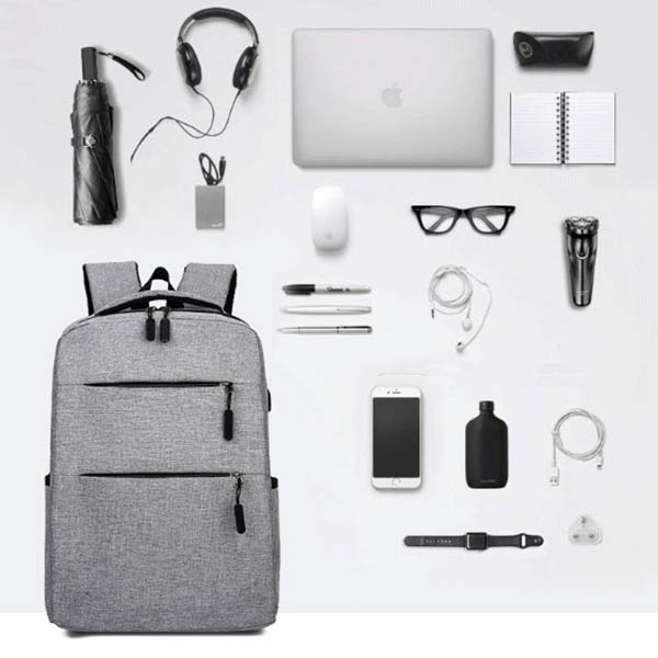 Business Anti-Theft Ultra-Thin and Durable Travel Water Resistant Backpack with USB Charging Port5