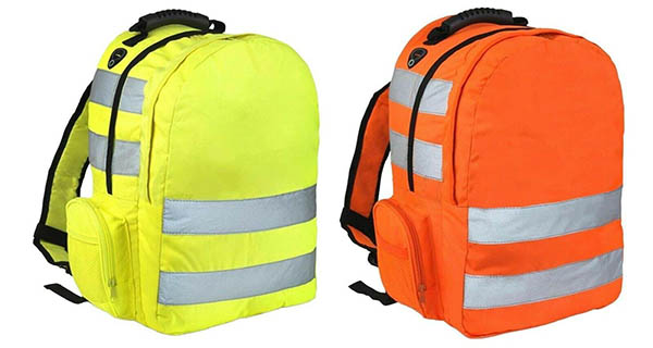 Heavy Duty High Visibility Industrial Backpack Hi-Viz Backpack4