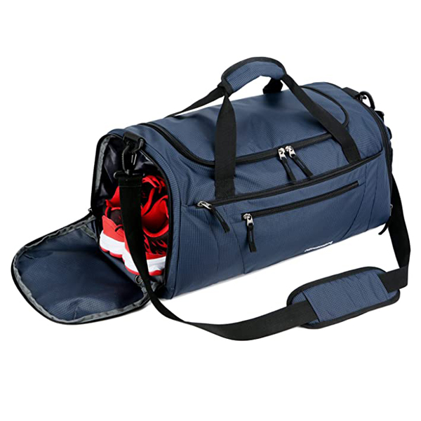 China 40L Gym Bag Sports Travel Duffel Bag for Men and Women with Shoes ...