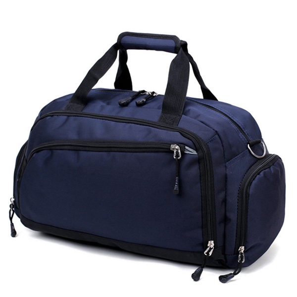 Supply OEM/ODM China 2019 Promotional Custom Logo Printed Shopping Tote Waterproof Nylon Polyester Gym Bag
